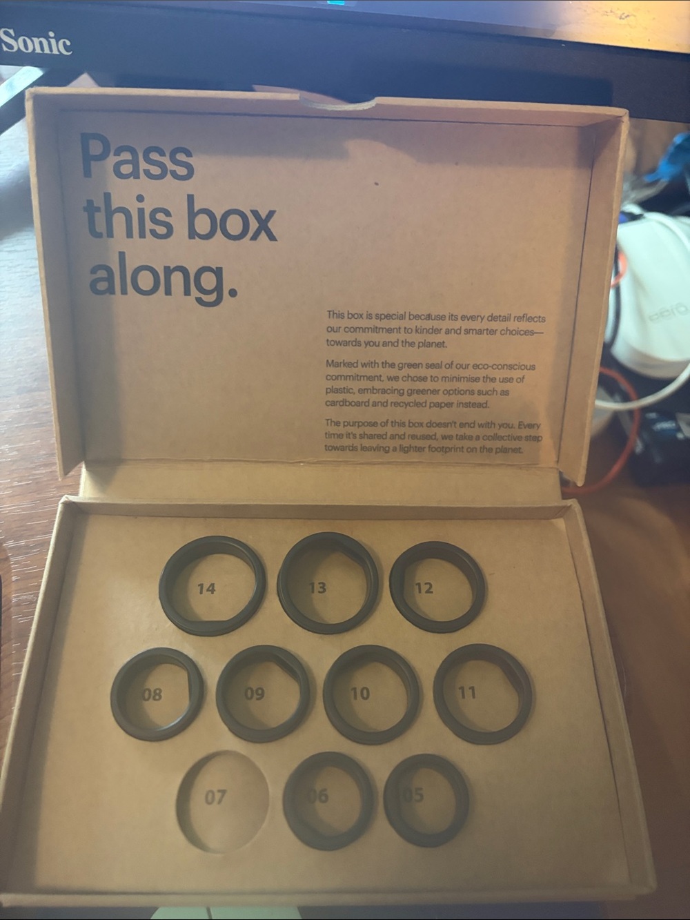 Ring sizing kit